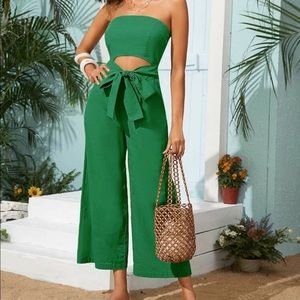 Brand new SHEIN green jumpsuit Size XS